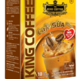 KING COFFEE Café SỮA Plus - Hộp 200g (1 dây x 10 sachets x 20g)- hộp 10sachets