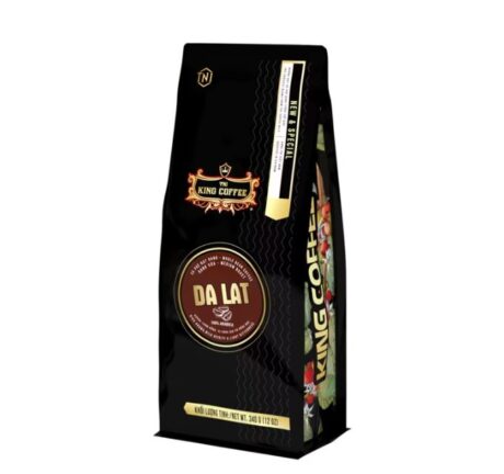 KING COFFEE Da Lat whole bean coffee - Bag 340g VE