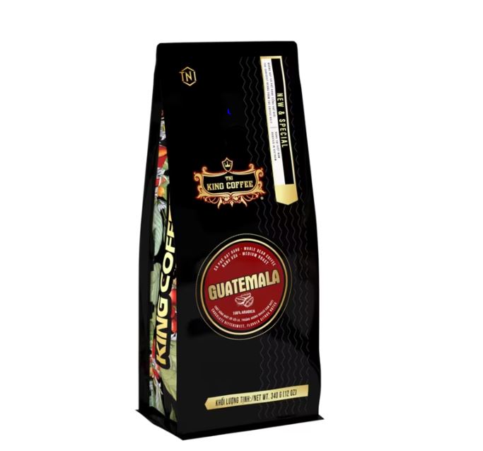 KING COFFEE Guatemala whole bean coffee - Bag 340g VE