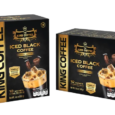 KING COFFEE Iced Black instant coffee - Box 160g (10 sachets x 16g) EE