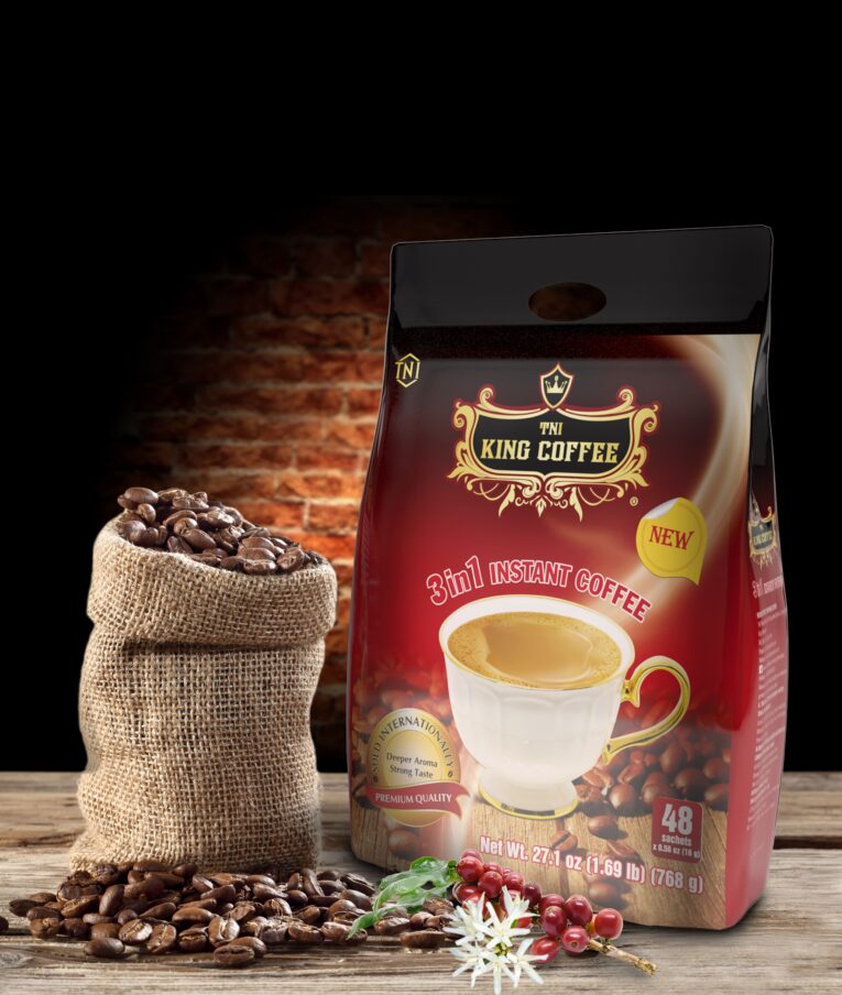 King coffee 3in1 instant - Bag 48 sachets x 16gr - phoicanh