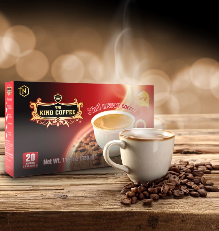 King coffee 3in1 instant - Hộp 20 sachets x 16gr - phoicanh