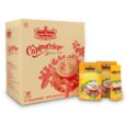King coffee Cappuccino French Vanilla - Box 12 sticks x 20gr - box + sticks + carton