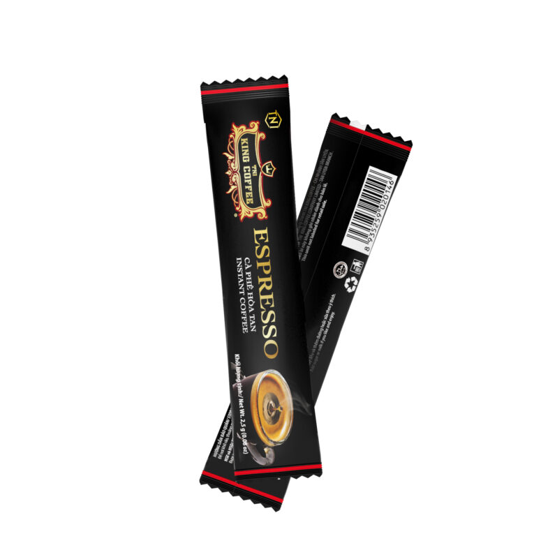 King coffee Espresso instant - Hộp 15 sticks x 2.5gr - sticks