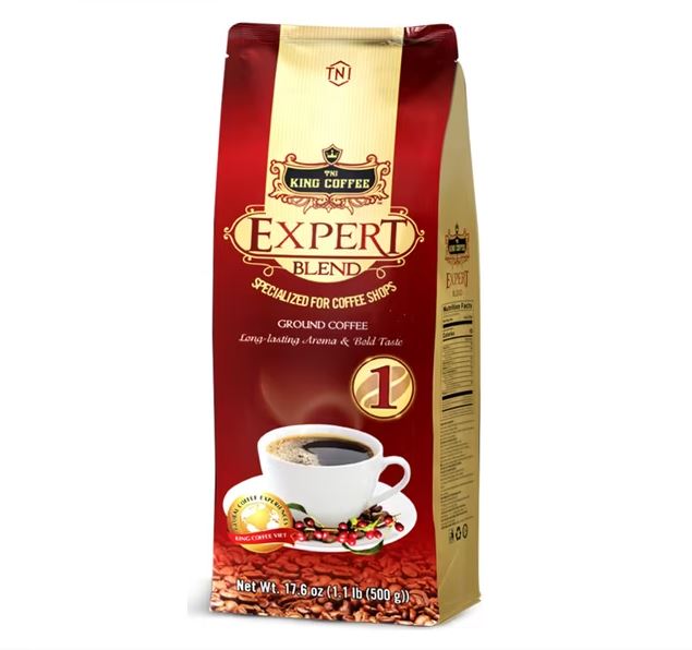King coffee Expert Blend 1- Túi 100gr (V/V) (5 túi/PE)