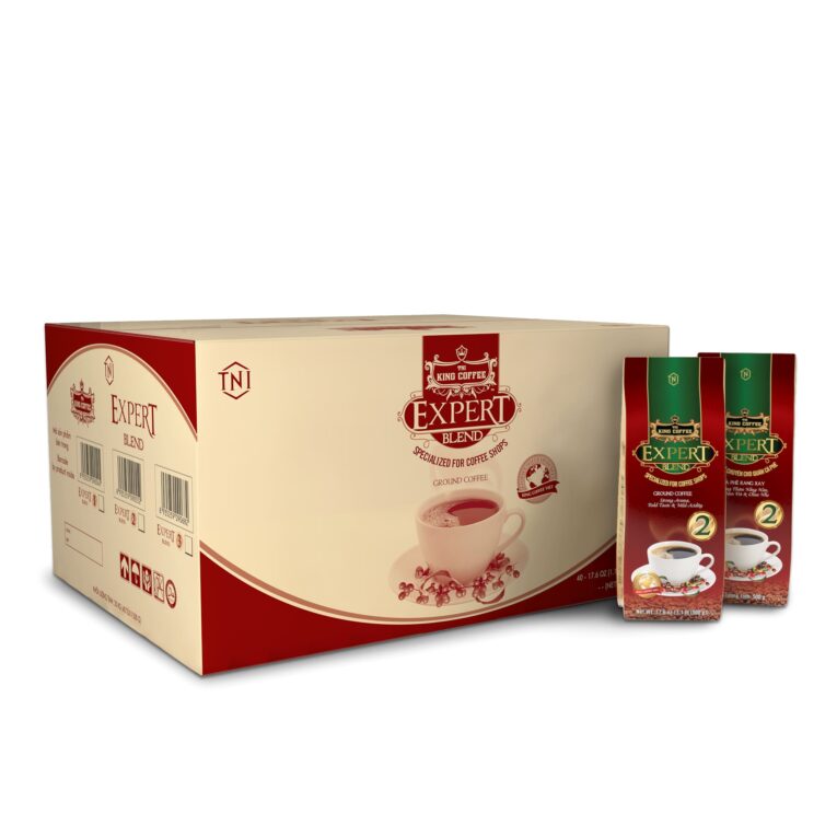 King coffee Expert Blend 2- Túi 500gr + carton