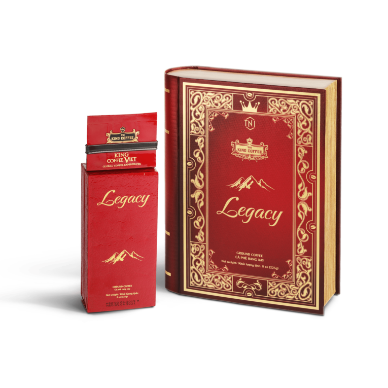 King coffee Legacy - Box 225gr - main 1